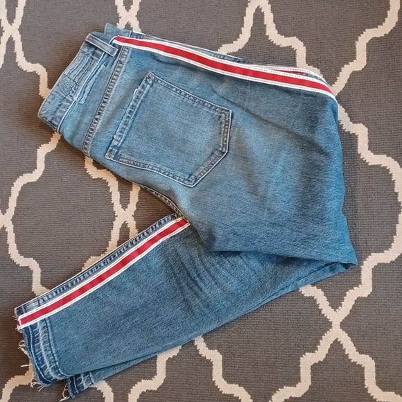 REVICE Ruby Tuesday Jeans With Red Stripe Women's 28 - Picture 15 of 15